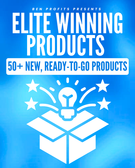 NEW ELITE WINNING PRODUCTS  (OVER 50+ WINNERS) 🔥🤯